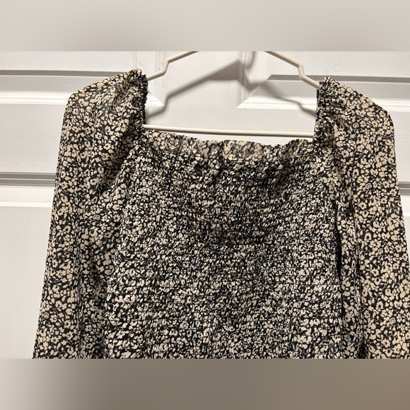 Japna Floral Print smocked shirt - Picture 3 of 6